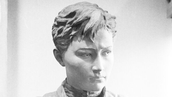 Скульптура Зоя Космодемьянская. Архивное фото