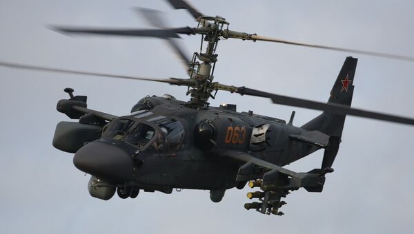 Вертолет Ka-52