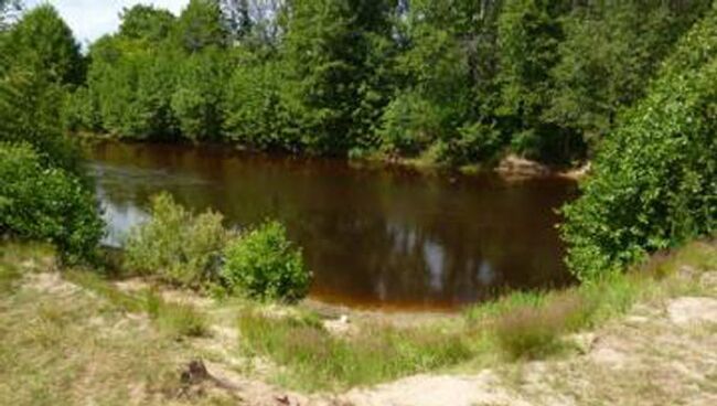 Река Линда в Борском районе Нижегородской области