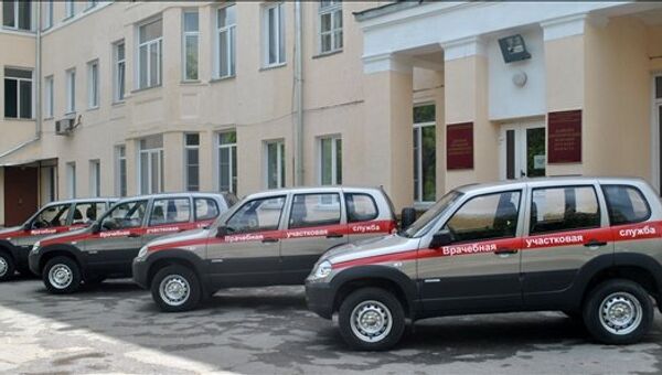 Автомобиль Нива Шевроле для участковых врачей Новосибирска