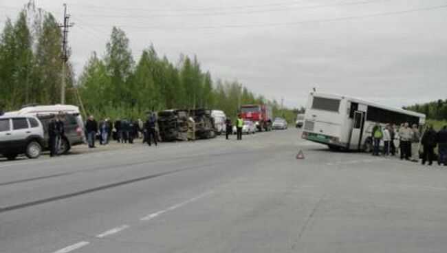 ДТП на трассе Тюмень – Ханты-Мансийск. Архив