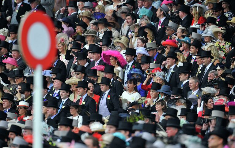 Гости Королевских скачек Royal Ascot