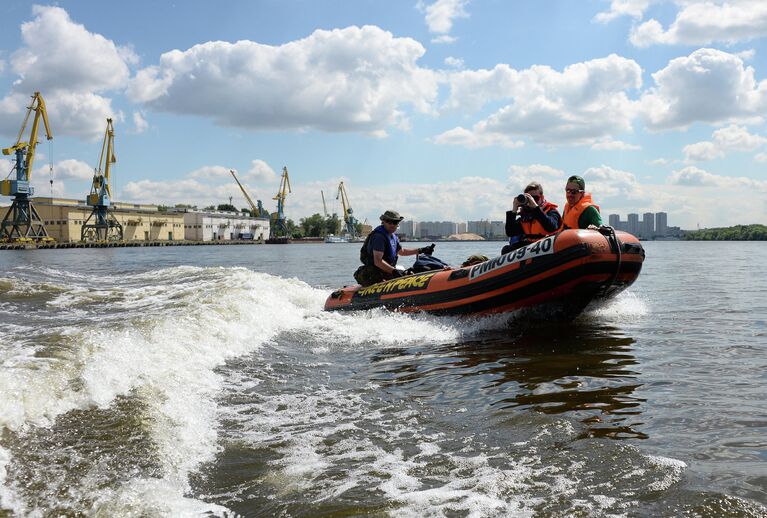 Открытие водного патруля Гринпис России по рекам