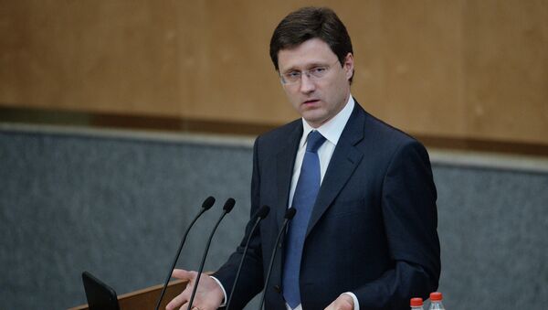 Министр энергетики РФ Александр Новак на пленарном заседании Государственной Думы РФ