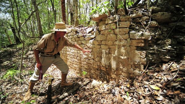 Древний город майя в Мексике, обнаруженный археологами