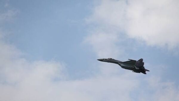 Истребитель Су-35. Архивное фото