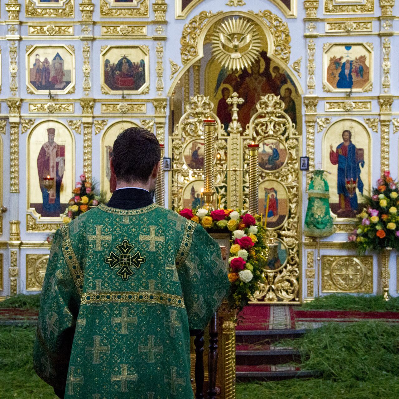 Православные верующие отмечают Троицу - РИА Новости, 23.06.2024