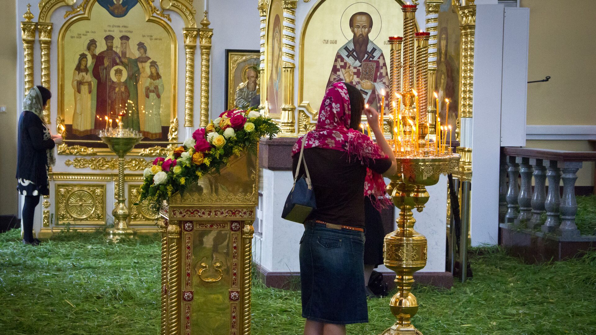 Святая Троица в Приморье — в живом наряде берез и цветов - РИА Новости, 1920, 23.06.2024