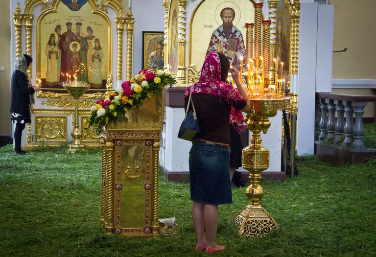 Святая Троица в Приморье - в живом наряде берез и цветов