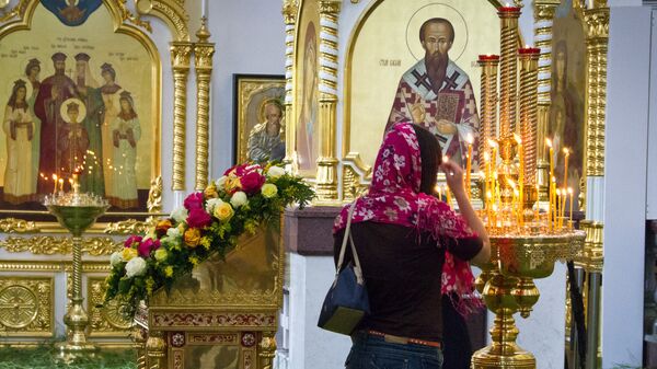 Святая Троица в Приморье - в живом наряде берез и цветов