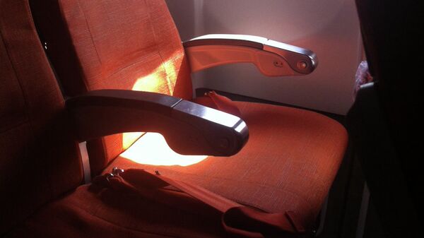Фото пустого кресла 17 А, где должен был лететь Эдвард Сноуден