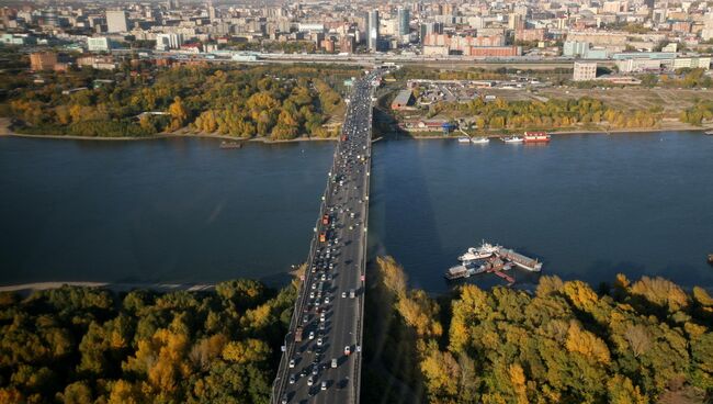 Виды Новосибирска, архивное фото