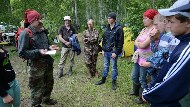 Поиски пропавшего ребенка в Новосибирской области