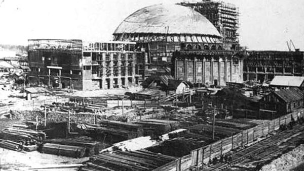 Строительство оперного театра в Новосибирске