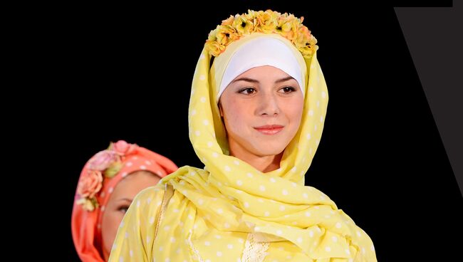 Фестиваль мусульманской моды Islamic clothes в Казани