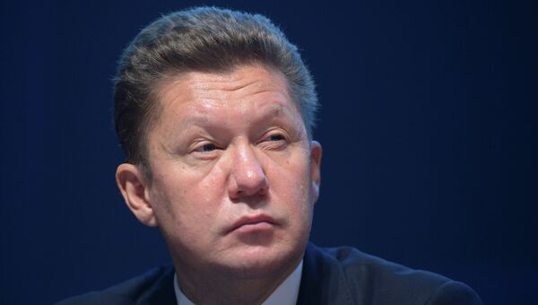 Председатель правления ОАО Газпром Алексей Миллер, архивное фото