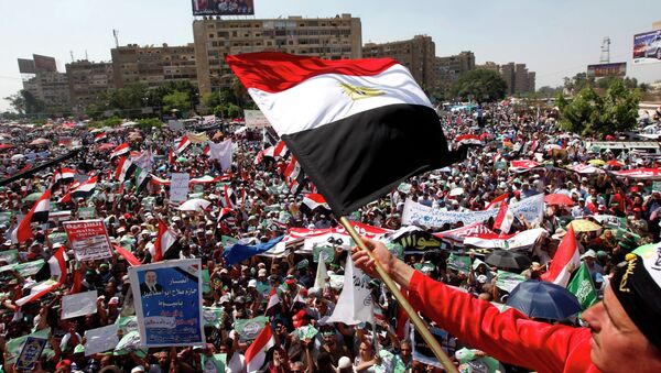 Акция протеста в Египте