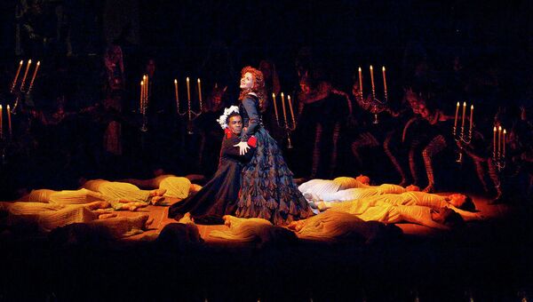 Сцена из оперы Армида, The Metropolitan opera