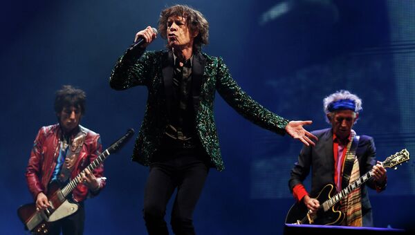 Выступление The Rolling Stones на музыкальном фестивале в Гластонбери
