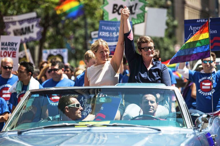 Гей-парад в Сан-Франциско Гей-парад в Сан-Франциско