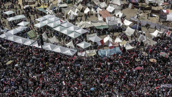 Противники президента Моххамеда Мурси митингуют на площади Тахрир. Архив