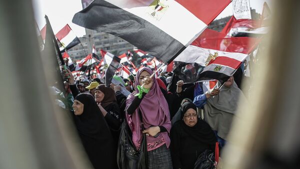 Митинги сторонников и противников президента М.Мурси в Каире. Архив
