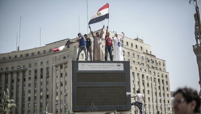 Митинги сторонников и противников президента М.Мурси в Каире