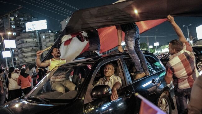 Массовые акции протеста в Каире