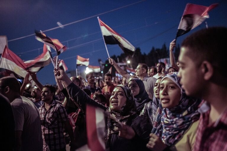 Массовые акции протеста в Каире Массовые акции протеста в Каире