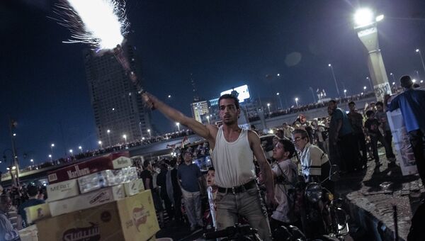 Митинг оппозиции на площади Тахрир в Каире