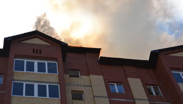 Пожар в жилом доме на Ямале