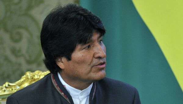 Президент Боливии Эво Моралес, архивное фото