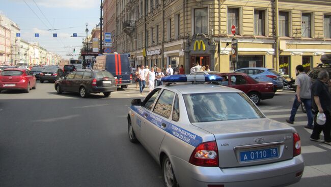 На месте взрыва в Санкт-Петербурге