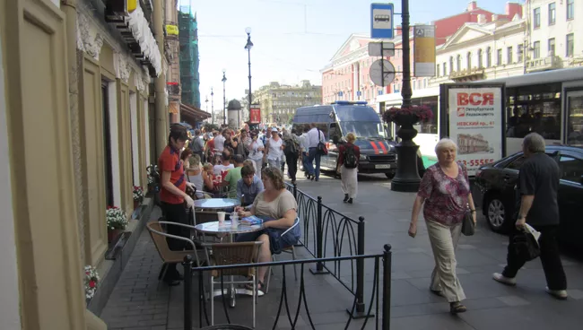 На месте взрыва в Санкт-Петербурге