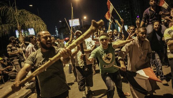 Столкновения сторонников Мурси и полиции в Каире