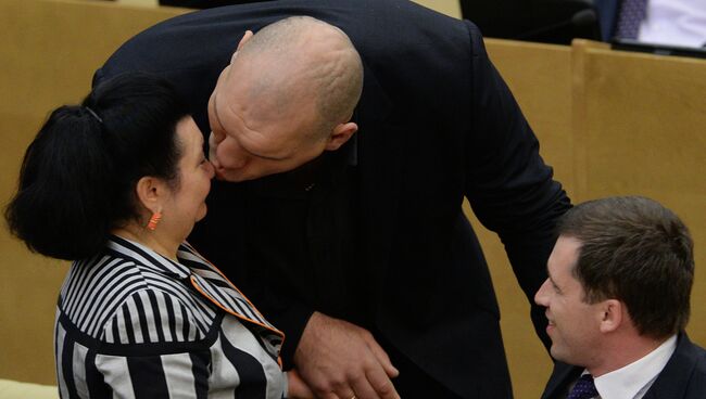 Пленарное заседание Госдумы РФ