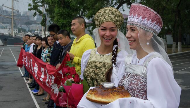 Встреча кораблей ВМФ Китая во Владивостоке Встреча кораблей ВМФ Китая во Владивостоке