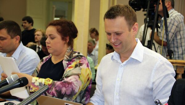 Алексей Навальный в Ленинском районном суде города Кирова
