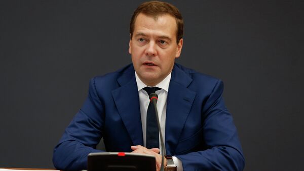 Премьер-министр РФ Дмитрий Медведев, архивное фото