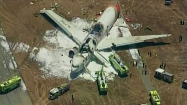 Крушение Boeing-777 в аэропорту Сан-Франциско