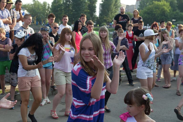 Празднование дня Ивана Купалы в Томске