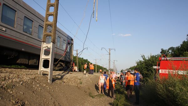 Крушение пассажирского поезда Новосибирск - Адлер