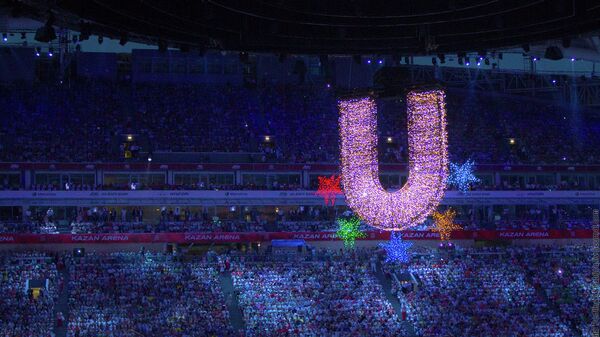 Универсиада открылась в Казани грандиозным шоу