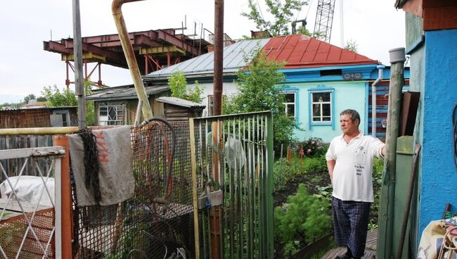 Житель дома на 2-м Камышенском переулке Алексей