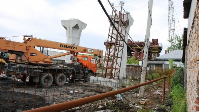Строительство третьего моста в Новосибирске