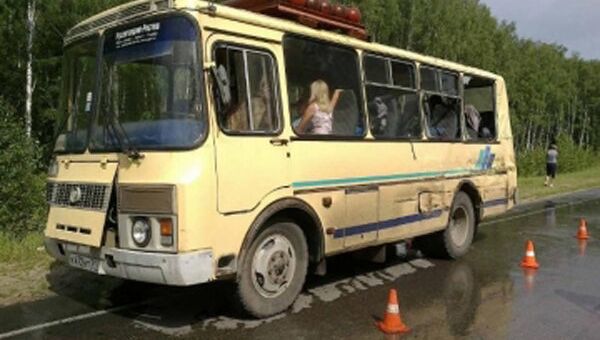 ДТП с участием автобуса в Тульской области