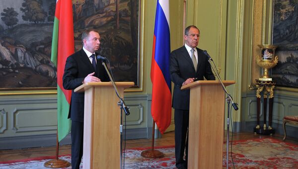 Встреча министров иностранных дел России и Беларуссии, архивное фото