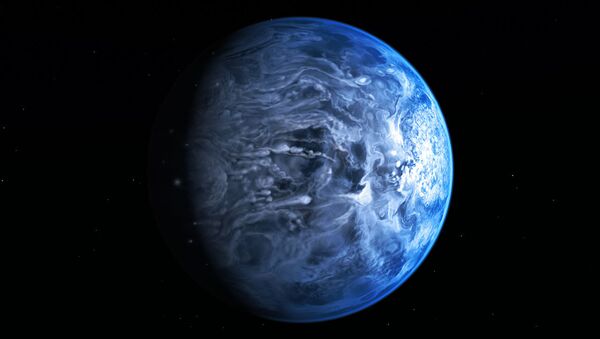 Ярко-голубая планета HD 189733b