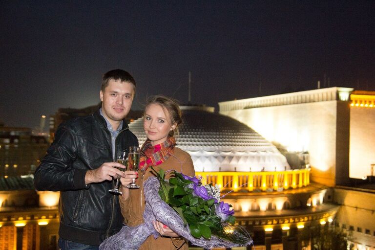 Фото с крыш Новосибирска