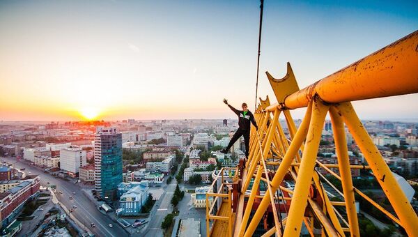 Фото с крыш Новосибирска
